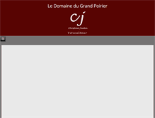 Tablet Screenshot of christian-jaulin.com